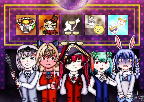 Hololive 3rd Gen (Fantasy) Host Club